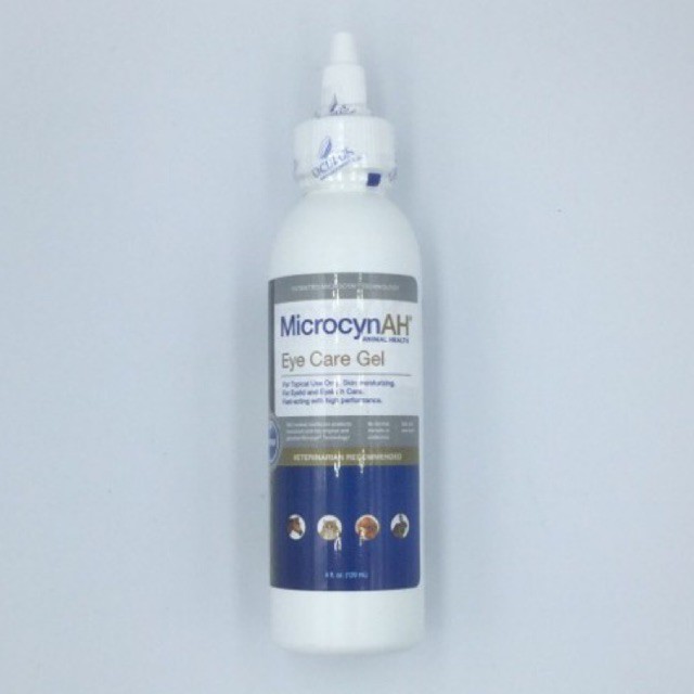 MicrocynAH Eye Care Gel ยาล้างตาสำหรับสุนัข, แมวและสัตว์พิเศษไมโครซินเอเอช