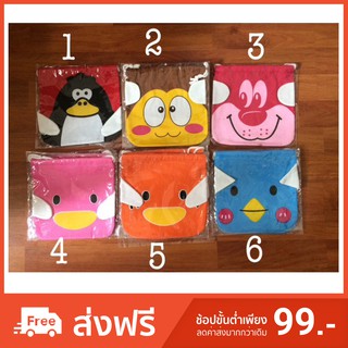 ถุงหูรูดลายการ์ตูนสีสันสดใส ขนาด 7.5นิ้ว x7.5 นิ้ว พร้อมส่ง