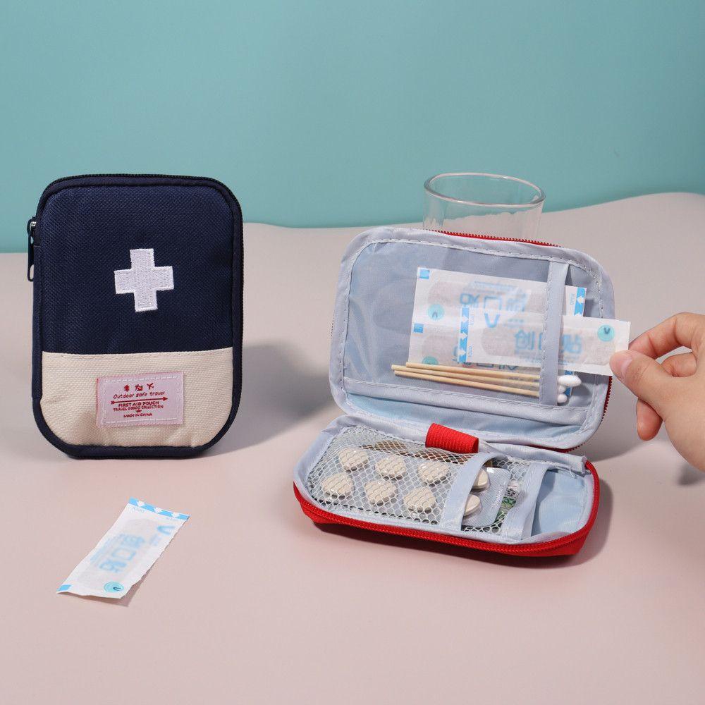 Wolfay กระเป๋ายาแฟชั่นในครัวเรือน Mini First Aid Kit