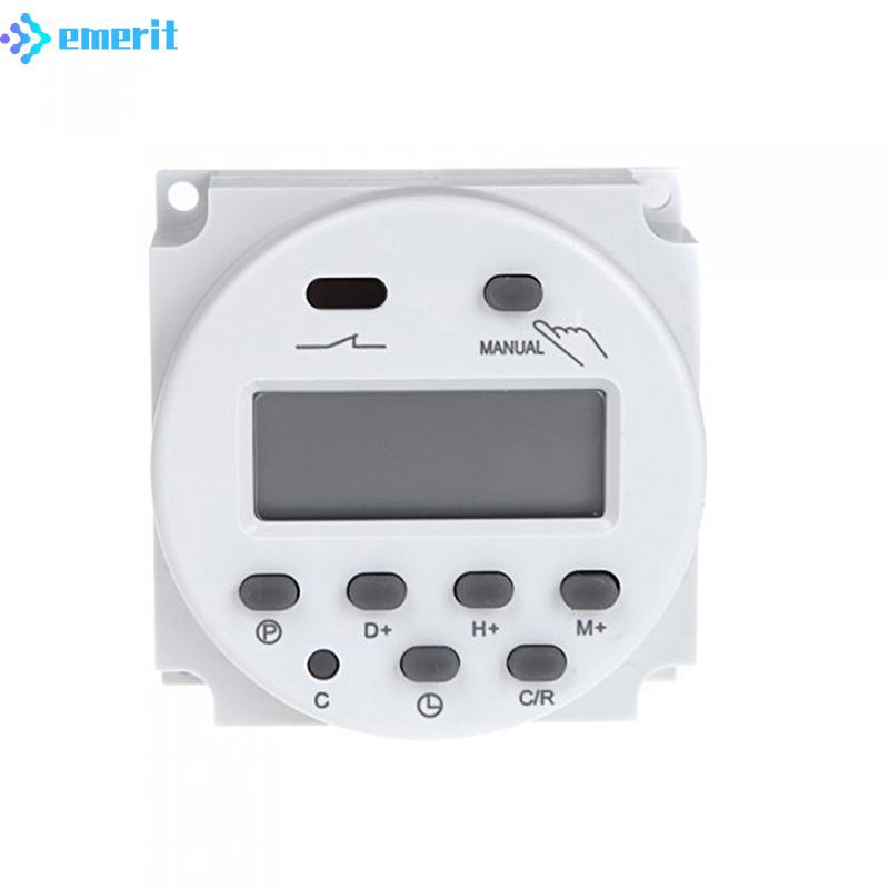 EM CN101A AC 220V Digital LCD Power Timer Programmable Time Switch