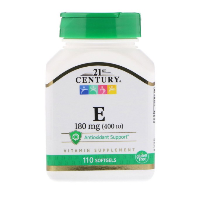 21Century, Vitamin E วิตามินอี 180mg (400 IU)