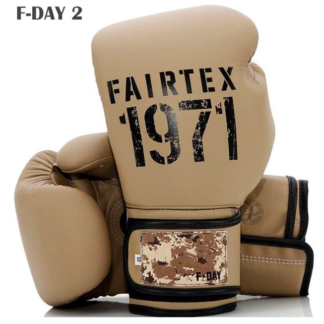 Fairtex Boxing Gloves New F-DAY2 BGV25 (8,10,12,14,16 oz) Limited edition Sparring MMA K1 นวมซ้อมชก 