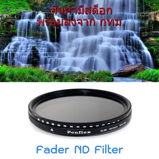 Filter Fader ND2-400 Penflex ขนาด 37 40.5 43 46 49 52 55 58 62 67 72 77 mm.