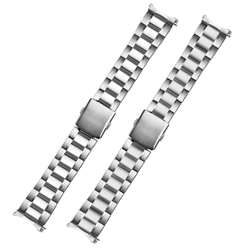 สแตนเลส 22 มม.สายนาฬิกาสายรัดข้อมือสําหรับ Casio MDV106 MDV107 MTP-1375 MTP1374 สายนาฬิกา