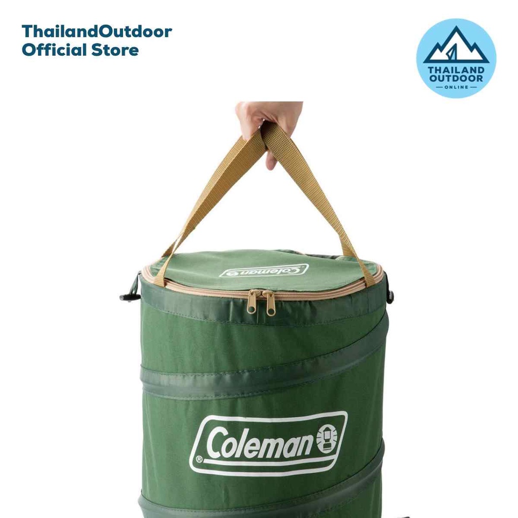 COLEMAN JP POP UP BOX GREEN 2000017096 กล่องใส่ของอเนกประสงค์ สำหรับแคมป์ปิ้ง