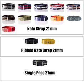 สายนาฬิกา สายนาโต้ 21mm overwrist nato strap