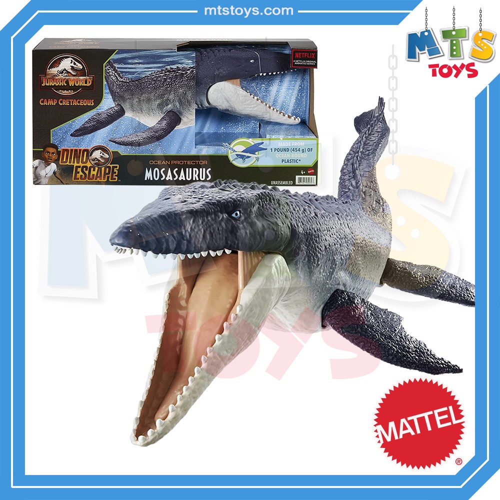 **MTS Toys**Mattel Jurassic World Camp Cretaceous : GXC09 Dino Escape Mosasaurus [ความยาวจากหัวถึงหา