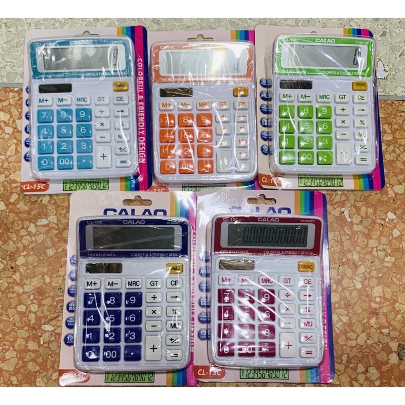 เครื่องคิดเลข os 13c / 15c / os 2tv-3tv เครื่องคิดเลข 12 หลัก /OS 1M (10หลัก) /OS 2M -6M-5M (12หลัก) /os 130T (12หลัก)
