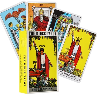 The Rider Tarot Deck Decks การ์ดเกมการ์ดสําหรับเล่นเกมส์ทาโรต์