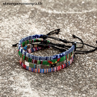 【strongaromonyu】สร้อยข้อมือ กําไลข้อมือโซ่ สีรุ้ง เครื่องประดับ สําหรับผู้หญิง และผู้ชาย