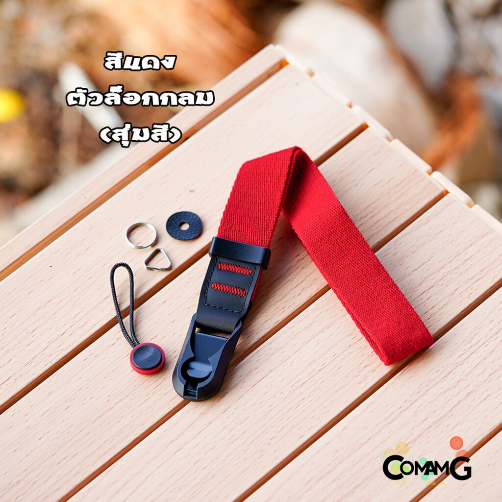 สายกล้อง สายคล้องข้อมือ แบบผ้าCotton ปลายสายแบบPeakDesign Camera Strap คุณภาพดี