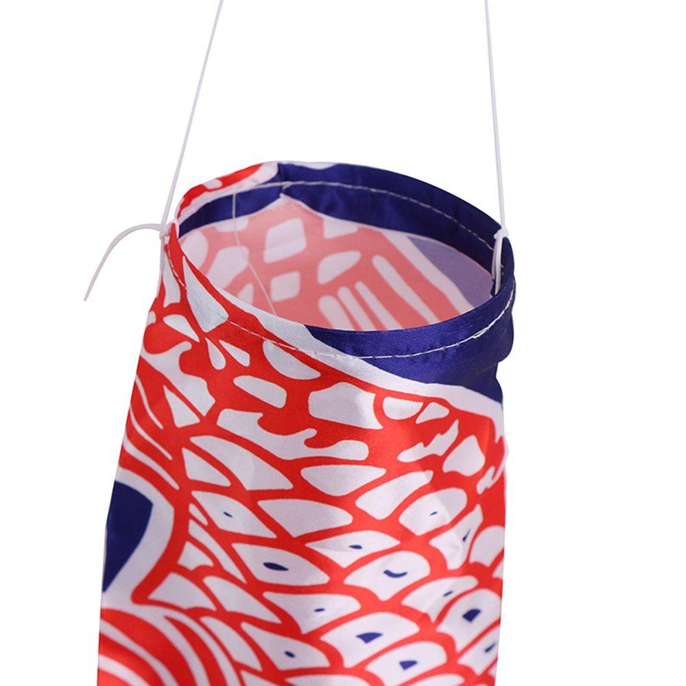 WMES1AH Windsock Koinobori สีสันปลาธง Yard Decor กลางแจ้งสไตล์ญี่ปุ่นปลาคาร์พธง - รูปที่ 3