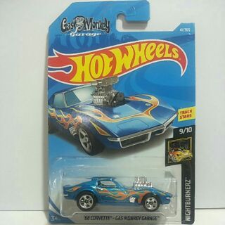 รถเหล็ก Hot wheels 68 CORVETTE GAS MONKEY GARAGE (lb19