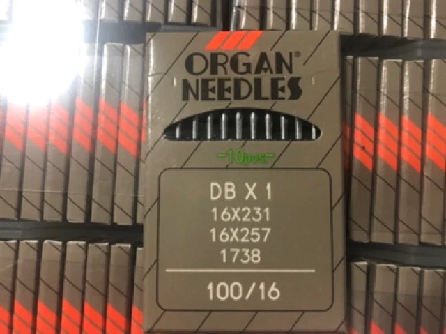 เข็มจักรเย็บ(เทา)แท้ DBx1 เบอร์9—เบอร์23 ORGAN จักรเย็บอุตสาหกรรม เข็มออแกนแท้ thumbnail 8