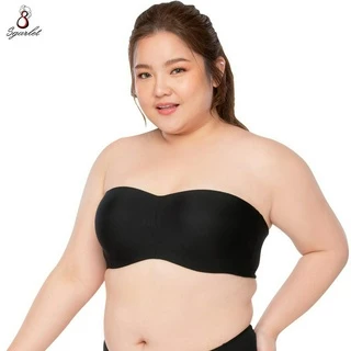 Sgarlet เสื้อในเกาะอกไซส์ใหญ่ เก็บเนื้อเนียนเรียบ ไม่เลื่อนหลุด สีเนื้อ/ดำ MB1728