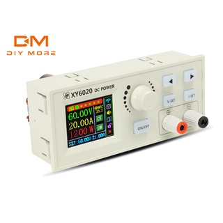 Diymore XY6020 CNC โมดูลพาวเวอร์ซัพพลายแรงดันไฟฟ้าคงที่ และกระแสคงที่ 20A/1200W