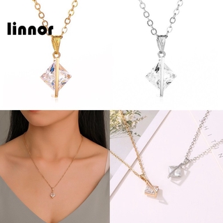 Exquisite Crystal Zircon Necklace Pendant Girls New