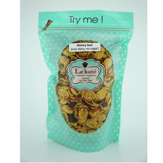 Le Kate Cornflake คอนเฟลก รสน้ำผึ้งป่าธรรมชาติ  (Non dairy, No sugar)