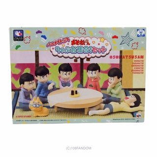 🌟Palmate Petit Osomatsu-san Chabudai Set! Premium Bandai &amp; Animate Limited ฟิกเกอร์ แฝดหก