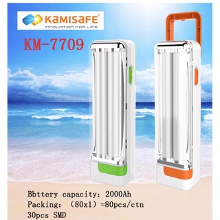 ไฟฉายLED ชาร์จไฟได้ รุ่น KM-7709 หลอดไฟLED 30 ดวง KAMISAFE