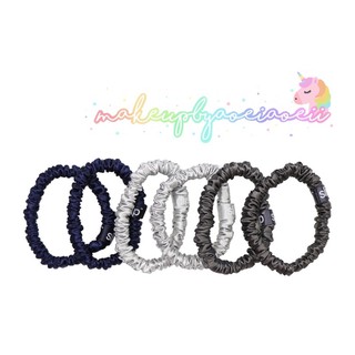 (ส่งฟรี💙) ยางมัดผม Slip silk skinny scrunchie midnight collection (รุ่นเล็ก) ของใหม่ แบ่งขาย❤️💜