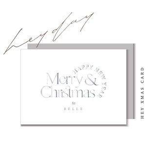 ✨✨HEY! XMAS Card การ์ดวันคริสมาสต์ ปีใหม่ No.4