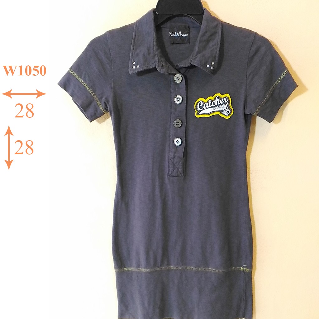 เสื้อโปโล ??? เสื้อมือสองแบรนด์ JAPAN??W1050 เสื้อผ้า ร้าน 2560