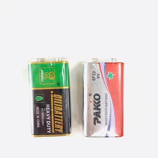 ถ่าน 9V แบบธรรมดา 9v Battery 1ก้อน