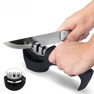 ที่ลับมีด ของมีคม แบบพกพาได้ อุปกรณ์เดินป่าเข้าแคมป์อย่างดี Knife-Sharpener