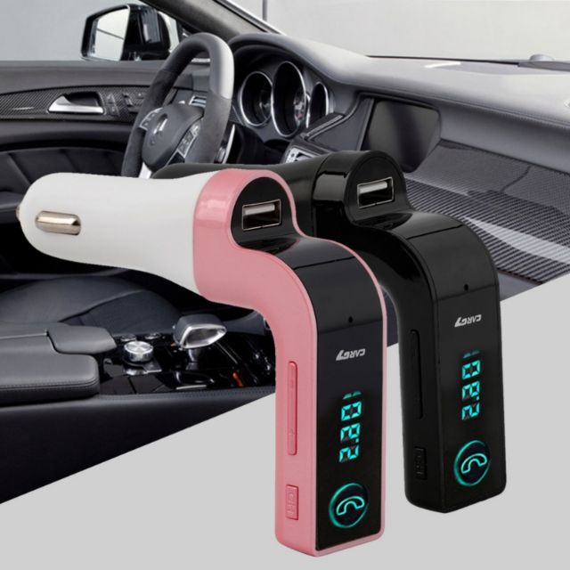 มี4สี CAR G7 รับสัญญานบลูทูธ รถยนต์ Bluetooth Car charger G7 FMtransmitter