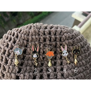 เข็มกลัดรูปสัตว์ พร้อมตุ้งติ้ง | Collar pin | กรุณาอ่านรายละเอียดสินค้า