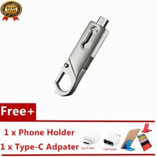 Usb 16 G - 1tb ปากกาโลหะกันน้ําพวงกุญแจไดรฟ์ Android