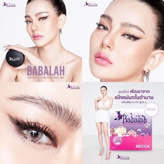 ((ของแท้100%)) แป้งบาบาร่า สูตรใหม่ เบคก้า 7g/14g Babalah BECCA UV 2way Powder Cake ดิว อริสรา becca