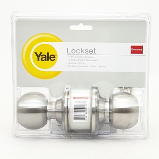 Yale เยล ลูกบิดประตู หัวกลม รุ่น KN-VCA5127US32D