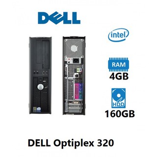 PC DELL OPTIPLEX 320/745/755/360/760 Desktop  -Ram 4GB -HDD 160GB