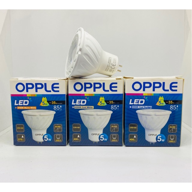 OPPLE หลอด LED MR16 GX5.3 220V 5W