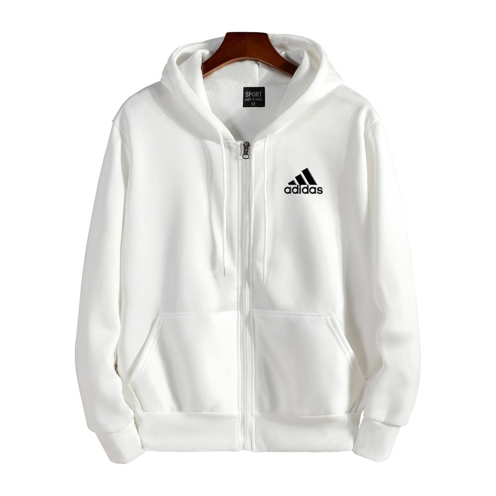 Adida-s Hooded Jacket แจ็คเก็ตคลุมด้วยผ้าเป็นของแท้อย่างแน่นอน (ราคาถูกกว่าร้านค้า)