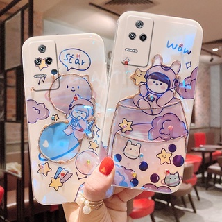 Hot Sales 2022 เคส Xiaomi POCO F4 / X4 GT New Fashion Cute Cartoon Girls Soft Case Bling Rhinestone Back Cover เคสโทรศัพท์ Mi POCOF4 X4GT