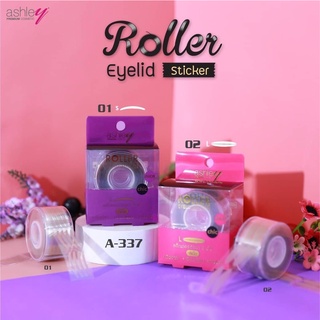 แอชลี่ย์ สติ๊กเกอร์ติดตาสองชั้น กันน้ำ กันเหงื่อ ASHLEY Roller eyelid sticker A-337