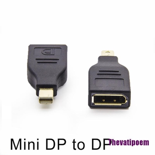 【THAM】อะแดปเตอร์แสดงผล ชุบทอง ขนาดเล็ก ตัวผู้ เป็น Displayport Dp ตัวเมีย