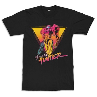 [S-5XL] เสื้อยืด พิมพ์ลายกราฟฟิค Metroid Bounty Hunter สําหรับผู้ชาย และผู้หญิง