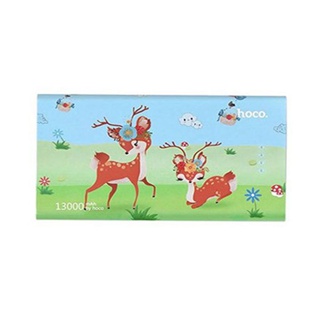 โปรโมชั่น : HOCO รุ่นB12E-13000mAh power bank พาวเวอร์แบงค์ลายกวาง พาวเวอร์แบงค์ แบตสำรอง