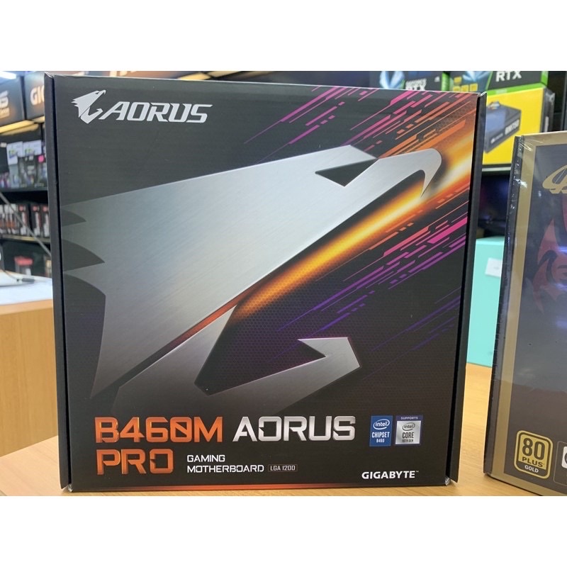 gigabyte b460m aorus pro ของถอดจากเซ็ตประกอบ ประกัน 3 ปี