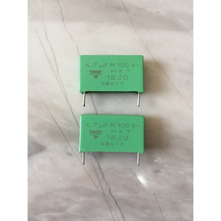 Capacitor  คาปาซิเตอร์ VISHAY MKT 4.7UF 100V