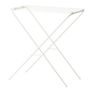 KK_Shop ราวตากผ้ากลางแจ้ง รุ่น Drying rack 8line - สีขาว