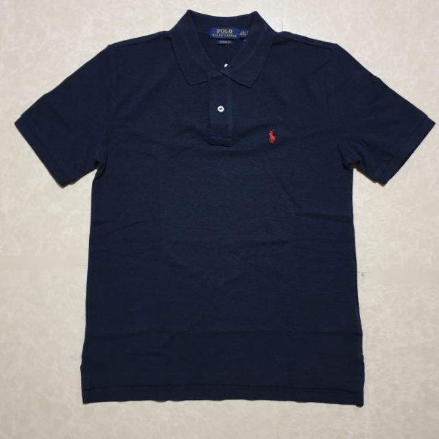 เสื้อ Polo Ralph Lauren แท้ จากกอเมริกา Boy Size สี Navy size L