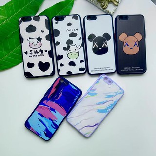 เคสTPU กันกล้องลายวัว พร้อมส่งสำหรับ รุ่น OPPO A15-A15s A3s-A93-Reno2f-A57