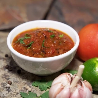 ซอสซัลซ่ามะเขือเทศโฮมเมด น้ำหนักสุทธิ 350กรัม, Chunky Salsa, Net weight 350g