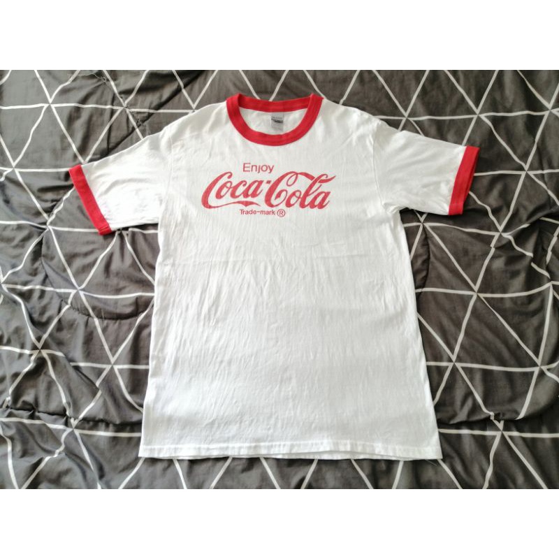 เสื้อยืดวินเทจCoca Cola ผ้าcotton100% แบรนด์ GILDAN