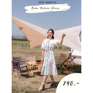 #JBS287 Boho Nature Dress